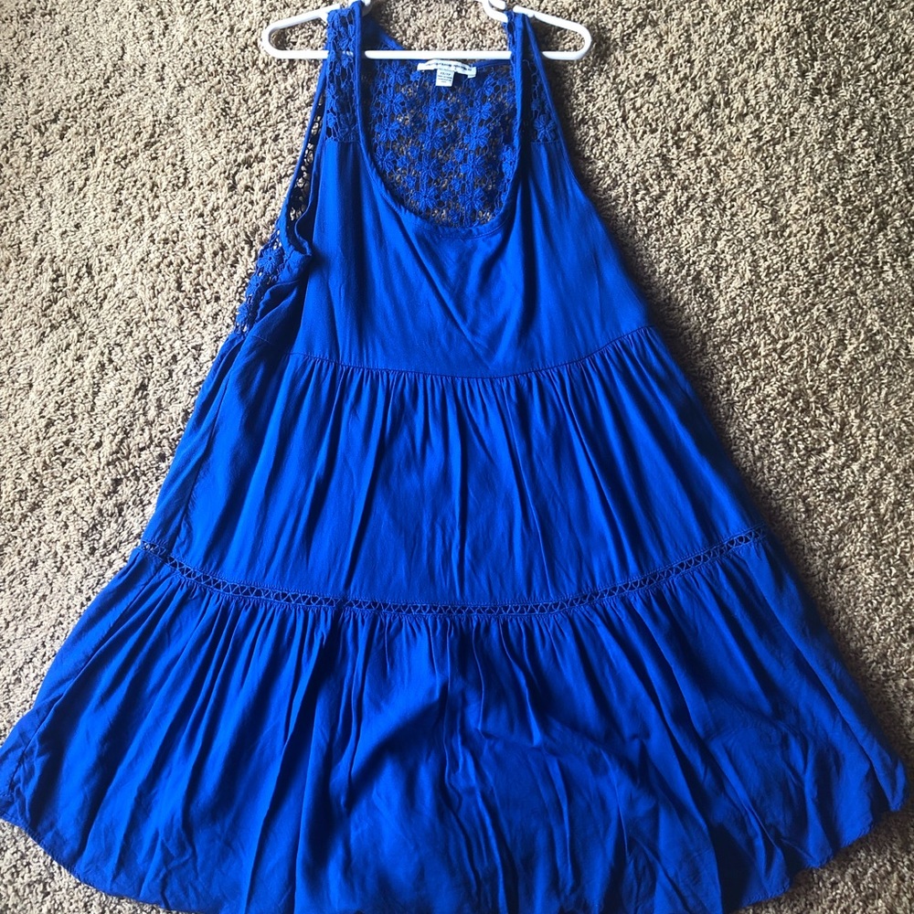 American Eagle blue dress XS
